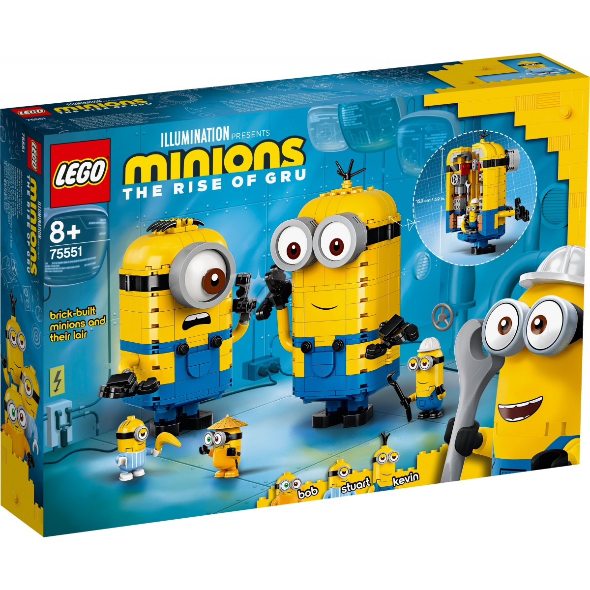 LEGO Minions 75551 Minions Figuren Bauset Mit Versteck