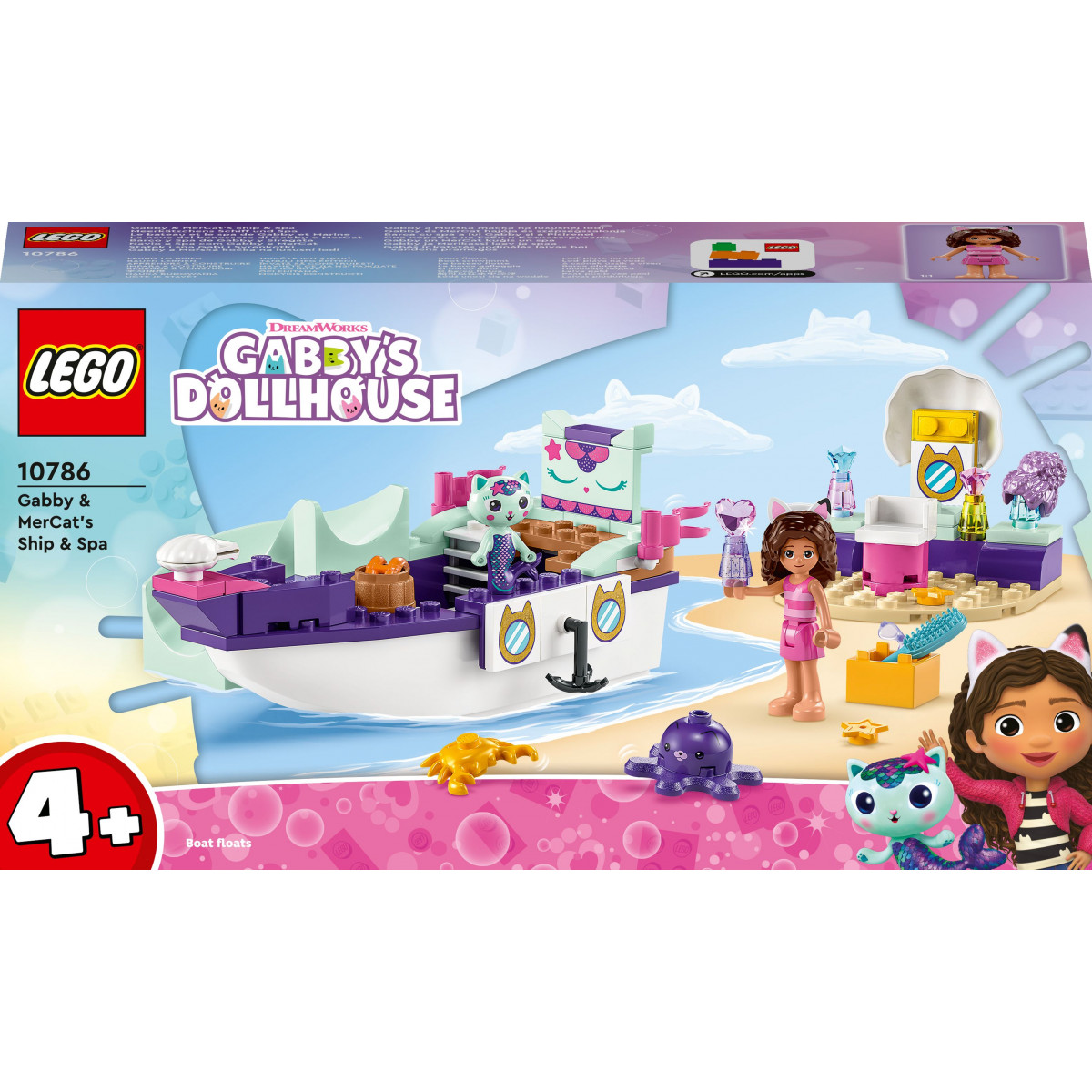 Lego Gabby S Dollhouse Gabbys Und Meerk Tzchens Schiff Un