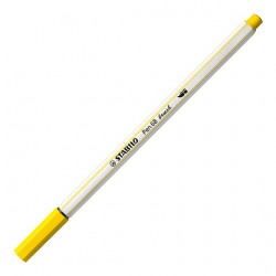 STABILO Pen 68 brush gelb Pinselmaler