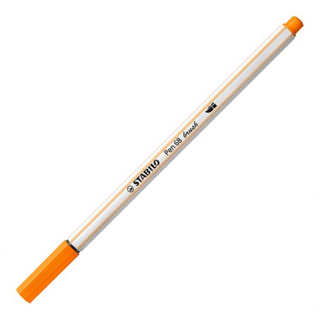 STABILO Pen 68 brush orange Pinselmaler