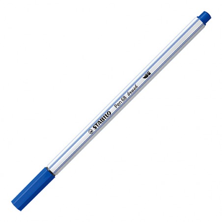 STABILO Pen 68 brush ultramarinblau Pinselmaler