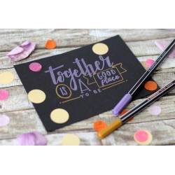 STABILO Pen metallic marker hellgrün Filzstift