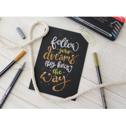 STABILO Pen metallic marker hellgrün Filzstift