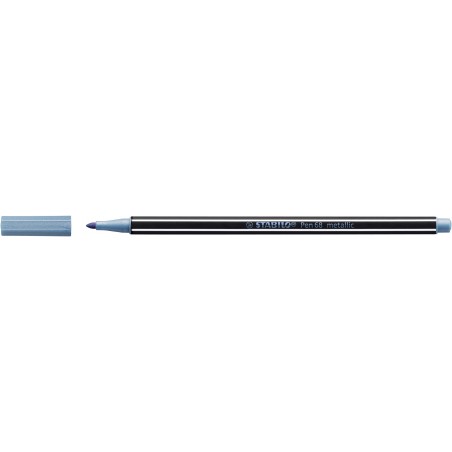 STABILO Pen 68 metallic blau Filzstift