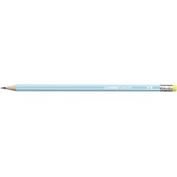 STABILO pencil 160 blau HB Gummikapsel Bleistift