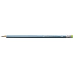 STABILO pencil 160 petrol HB Gummikapsel Bleistift