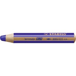 STABILO woody Farbstift ultramarinblau wasservermalbar Multitalent-Stift