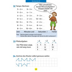 Mathe trainieren 1. Klasse, A5- Heft
