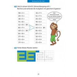 Mathe trainieren 2. Klasse, A5- Heft