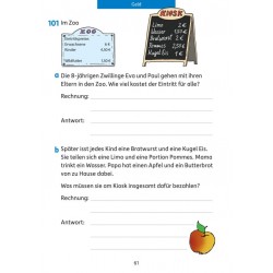 Mathe trainieren 2. Klasse, A5- Heft
