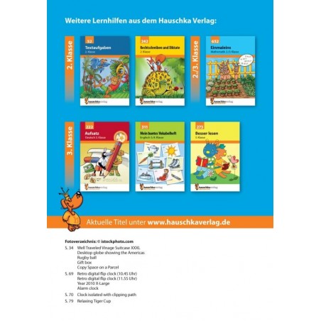 Mathe trainieren 2. Klasse, A5- Heft