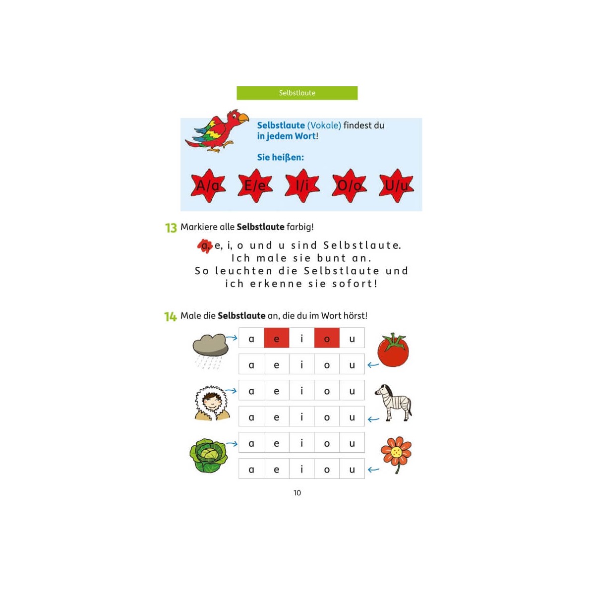 Grammatik 1./2. Klasse, A5- Heft