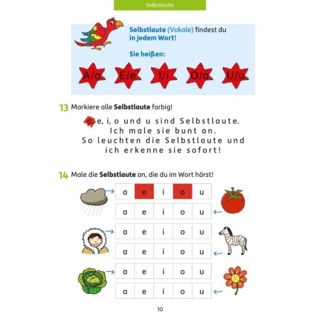 Grammatik 1./2. Klasse, A5- Heft