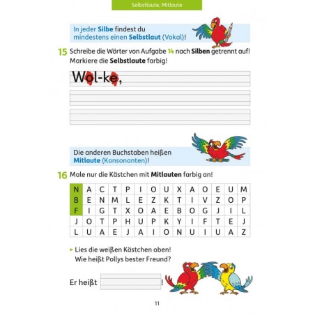 Grammatik 1./2. Klasse, A5- Heft