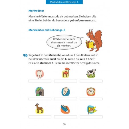 Rechtschreiben und Diktate 3. Klasse, A5- Heft