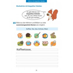 Rechtschreiben und Diktate 3. Klasse, A5- Heft