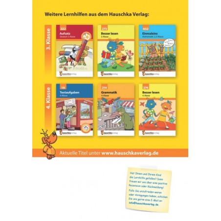 Rechtschreiben und Diktate 3. Klasse, A5- Heft