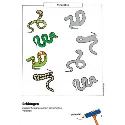 Vorschulblock - Konzentration und Wahrnehmung ab 5 Jahre, A5