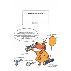 Vorschulblock - Zahlen und Mengen ab 5 Jahre, A5-Block