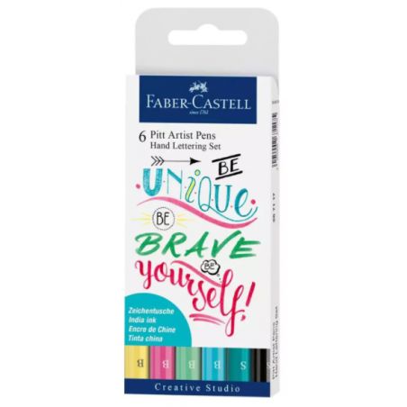 Tuschestift Pitt Artist Pen Lettering 6x