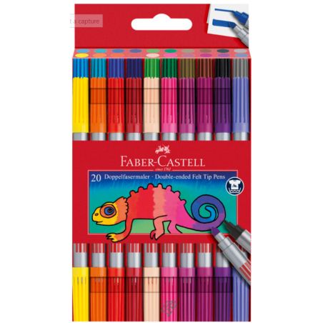 Doppelfasermaler 20er Etui