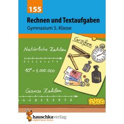 Rechnen und Textaufgaben - Gymnasium 5. Klasse, A5- Heft Rechnen und Textaufgaben - Gymnasium 5. Klasse, A5- Heft