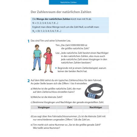 Rechnen und Textaufgaben - Gymnasium 5. Klasse, A5- Heft Rechnen und Textaufgaben - Gymnasium 5. Klasse, A5- Heft