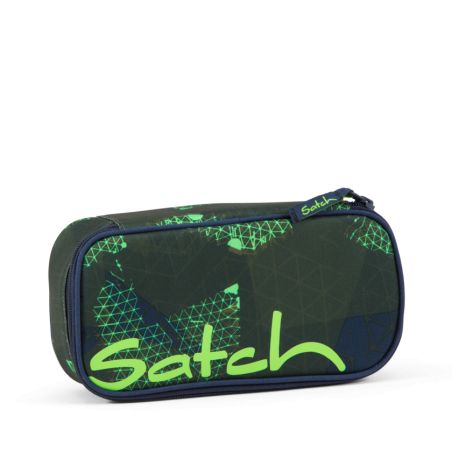 satch Pencil Box - blue, green, neon - Infra Green
