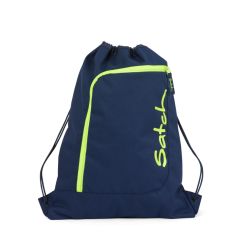 satch Gym Bag, dark blue, neon, yellow, Toxic Yellow