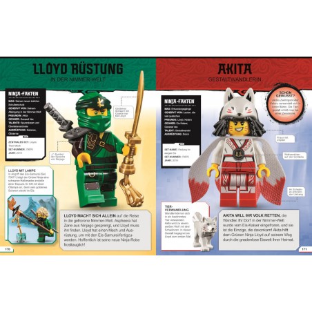 LEGO® NINJAGO® Lexikon der Minifiguren