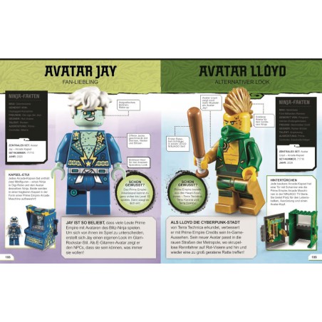 LEGO® NINJAGO® Lexikon der Minifiguren