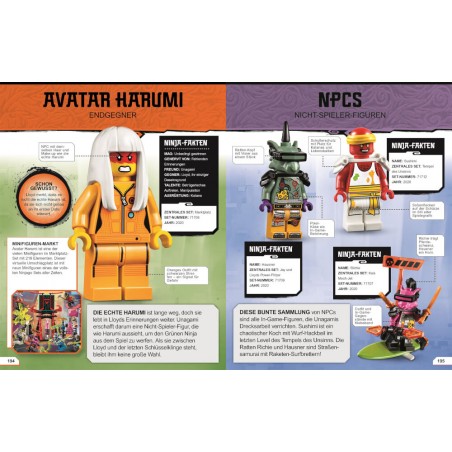 LEGO® NINJAGO® Lexikon der Minifiguren