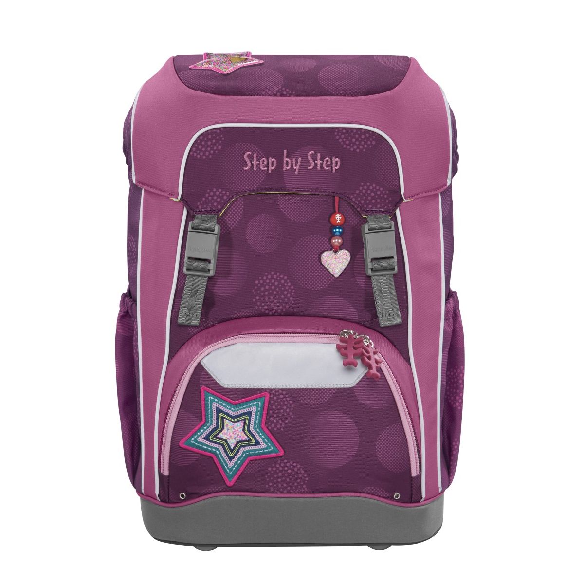 Step by Step GIANT Schulrucksack-Set "Glamour Star", 5-teilig