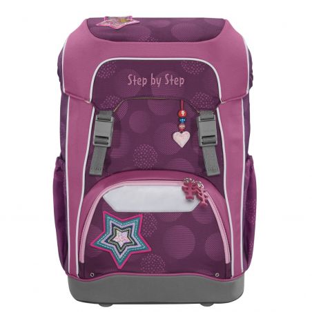 Step by Step GIANT Schulrucksack-Set "Glamour Star", 5-teilig