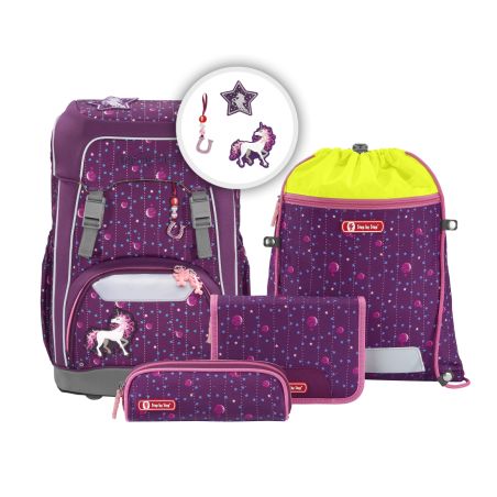 GIANT Schulrucksack-Set Dreamy Unicorn, 5-teilig