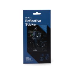 Reflective Sticker Set (7 Sticker) Blau