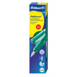 Pelikan Füller Pelikano® für Rechtshänder, Grün, Feder M