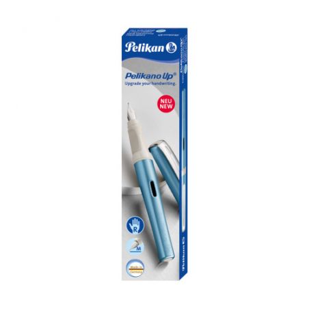 Pelikan Füller Pelikano® Up für Rechtshänder, Ice Blue, Feder M