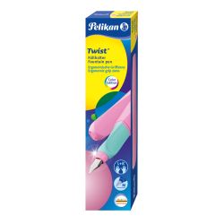 Pelikan Twist® Füller für Rechts- und Linkshänder, Sweet Lilac, Feder M