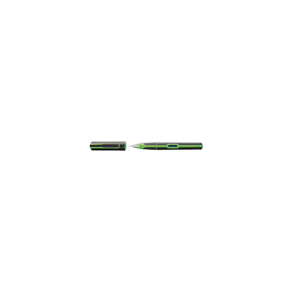 Pelikan Füller Style für Rechts- und Linkshänder, Neon Grün, Feder M