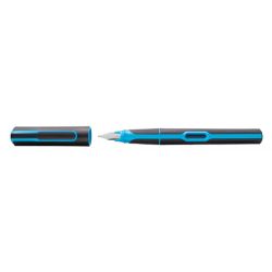 Pelikan Füller Style für Rechts- und Linkshänder, Neon Blau, Feder M