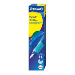 Pelikan Twist® Füller für Rechts- und Linkshänder, Deep Blue, Feder M