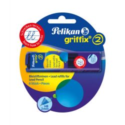Pelikan Minen Bleistift griffix 2x3 Stk., Härtegrad HB