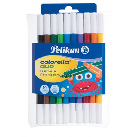 Pelikan Filzstifte Colorella® Duo, 10 Farben Pelikan Filzstifte Colorella® Duo, 10 Farben