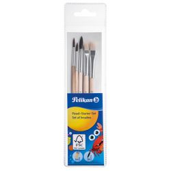 Pelikan Pinselset mit 3 Haarpinseln und 2 Borstenpinseln Pelikan Pinselset mit 3 Haarpinseln und 2 Borstenpinseln