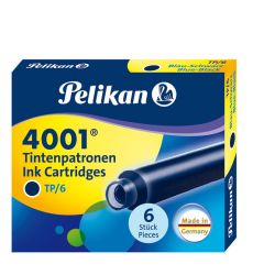 Pelikan Tintenpatronen TP/6 Tinte 4001® Blau-Schwarz Pelikan Tintenpatronen TP/6 Tinte 4001® Blau-Schwarz