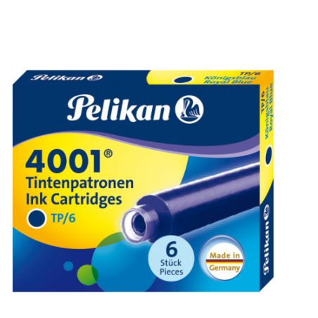 Pelikan Tintenpatronen TP/6 Tinte 4001® Königsblau