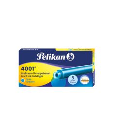 Pelikan Großraum-Tintenpatronen GTP/5 Tinte 4001® Türkis Pelikan Großraum-Tintenpatronen GTP/5 Tinte 4001® Türkis