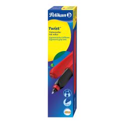 Pelikan Twist® Tintenroller für Rechts- und Linkshänder, Fiery Red
