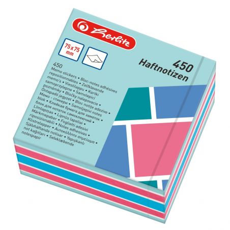 Haftnotizblock 75x75mm 450Bl Col. Blocking Haftnotizblock 75x75mm 450Bl Col. Blocking